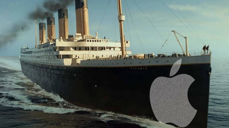 Apple y el Titanic