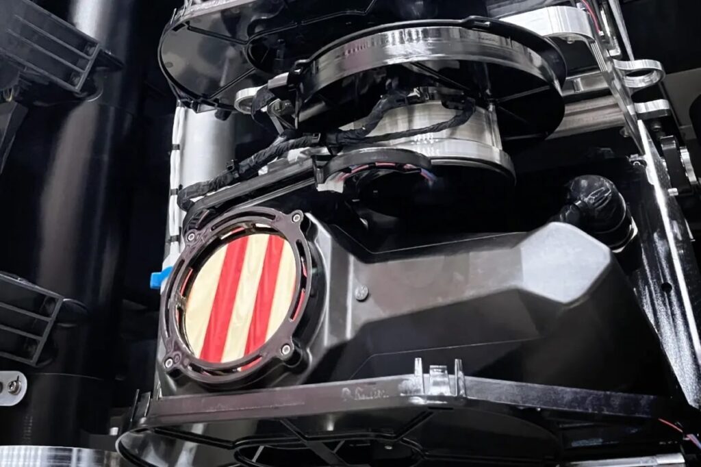 Monitor láser sistema Starlink